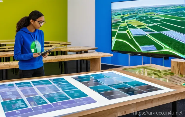 생태환경 관련 국제회의 동향 - Eco-Innovation Hub: Youth Shaping a Sustainable Future**
A vibrant, brightly lit indoor scene in a m...