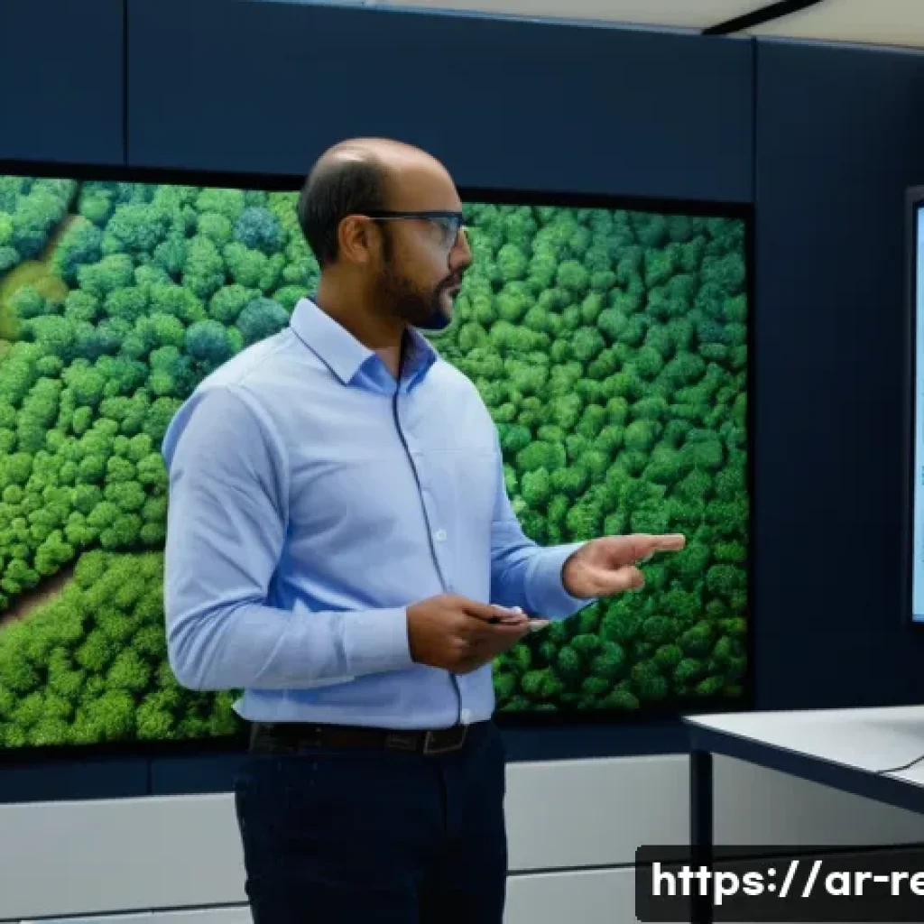 생태환경 프로젝트 관리 소프트웨어 - **Digital Transformation in a Reforestation Project:** A diverse team of environmentalists, includin...